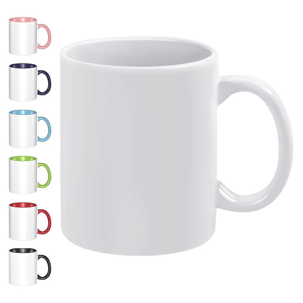 Custom Coffee Mugs with Pictures Personalized with Photo Text Logo Customized Coffee Mug - Customizable Mug Gifts for Mom, Best Friend, Christmas 11oz, White,1PCS