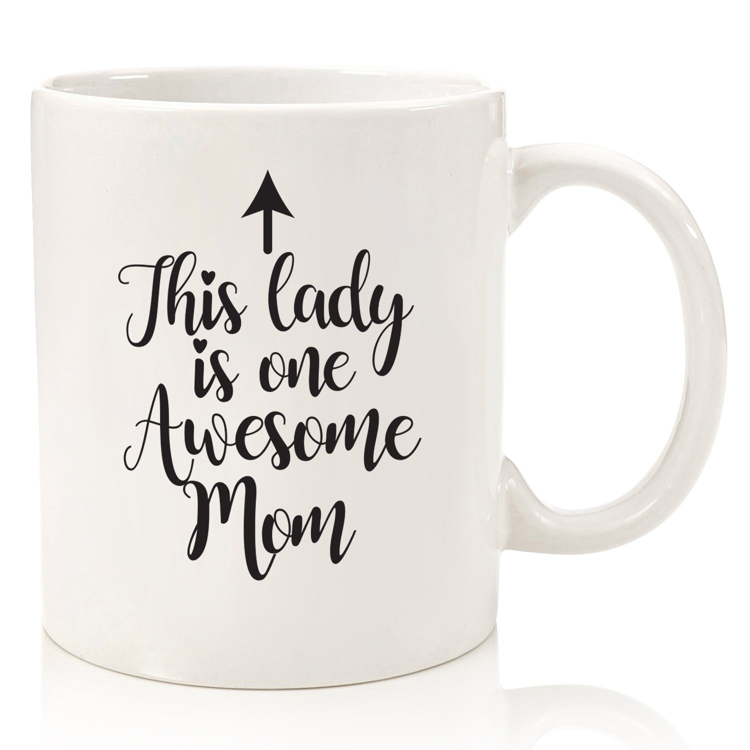 Mothers Day Gifts For Mom, This Lady is One Awesome Mom Coffee Mug, Mothers Day Gift For Friends, Mother's Day Mugs From Kids, Mother's Day Gifts For Moms From Daughter,Son,Best Friend Gift For Women