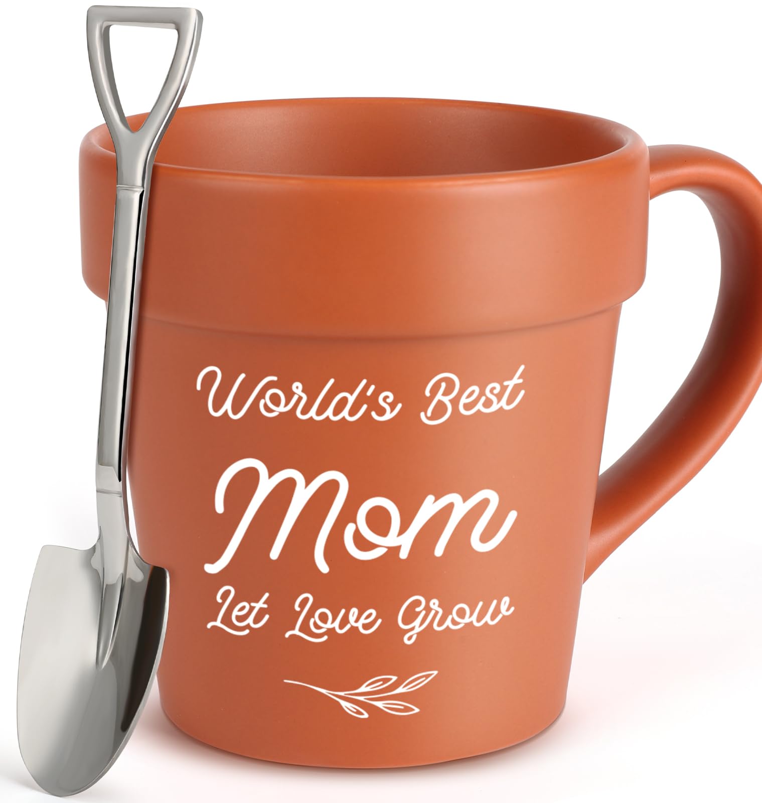 Funny Gardening Gifts for Mom from Daughter Son - Handmade Gardening Gifts for Mom Unique, Mom Birthday Gifts Ideas, Mothers Day for Mother Step Mom - Plant Mom Coffee Mug