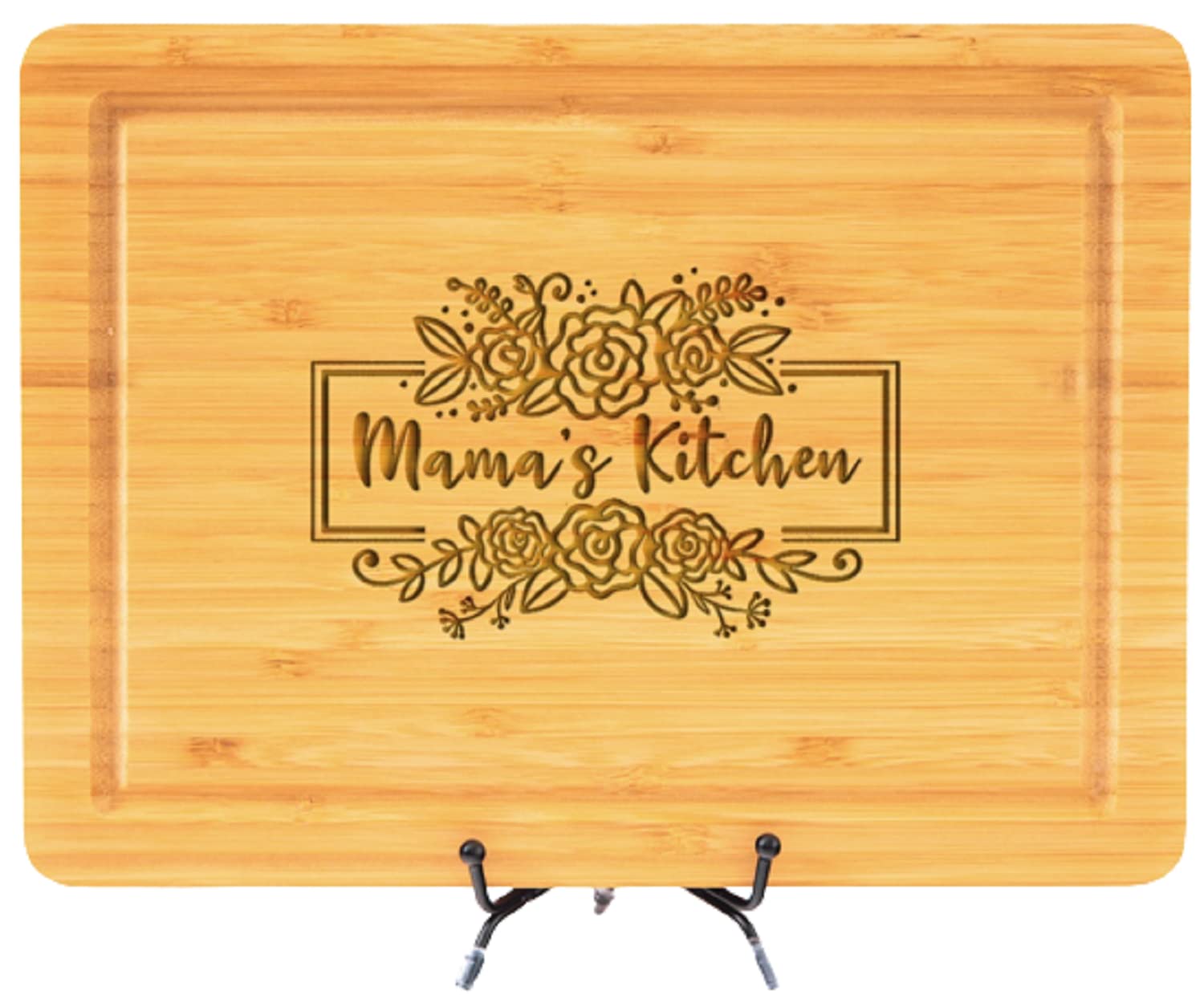 Mama's Kitchen Cutting Board, Handmade Mom Cutting Board,Personalized Cutting Board, Custom Name Cutting Board,Mothers Day Gift,Housewarming Gift