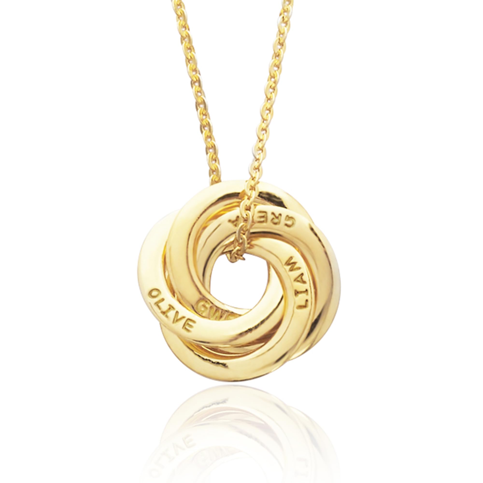 Mothers Necklace with Kids Names, Custom Mom Necklace, Name Necklace for Mom, Gifts for Mom from Daughter, Christmas Jewelry Gift, 925 Sterling Silver 18k Gold Plated