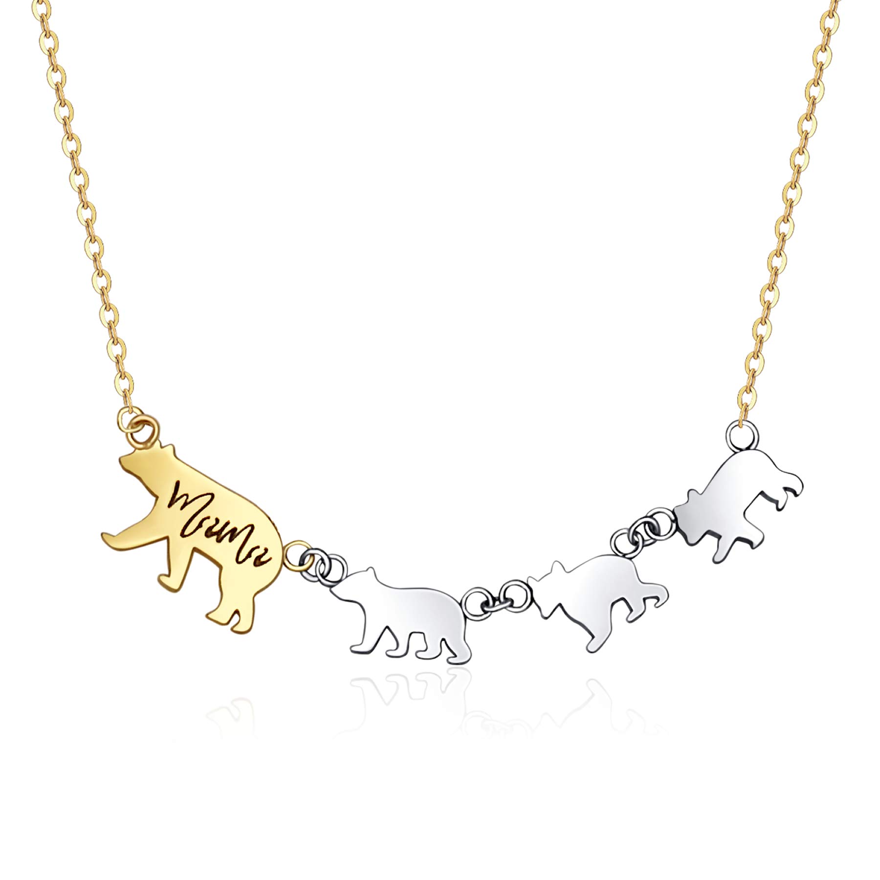 Beffy Mama Bear Necklace for Mom
