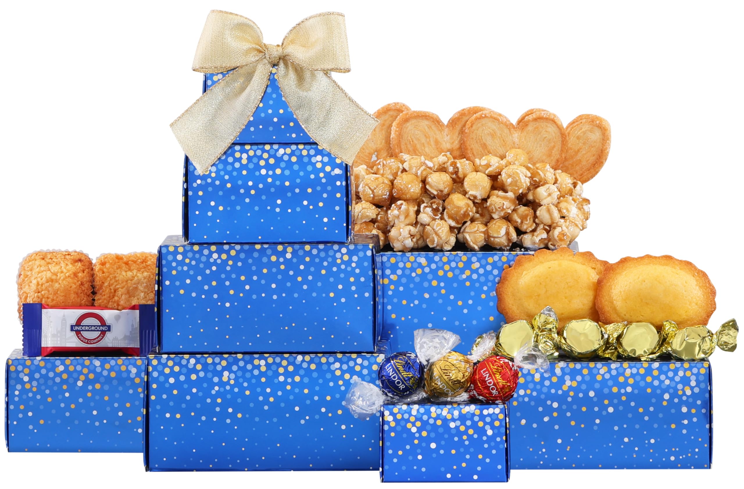 Wine Country Gift Baskets The Sweet Gift Tower Gift Boxes and Baskets for All Occasions, Assorted Sizes, Designs and Themes