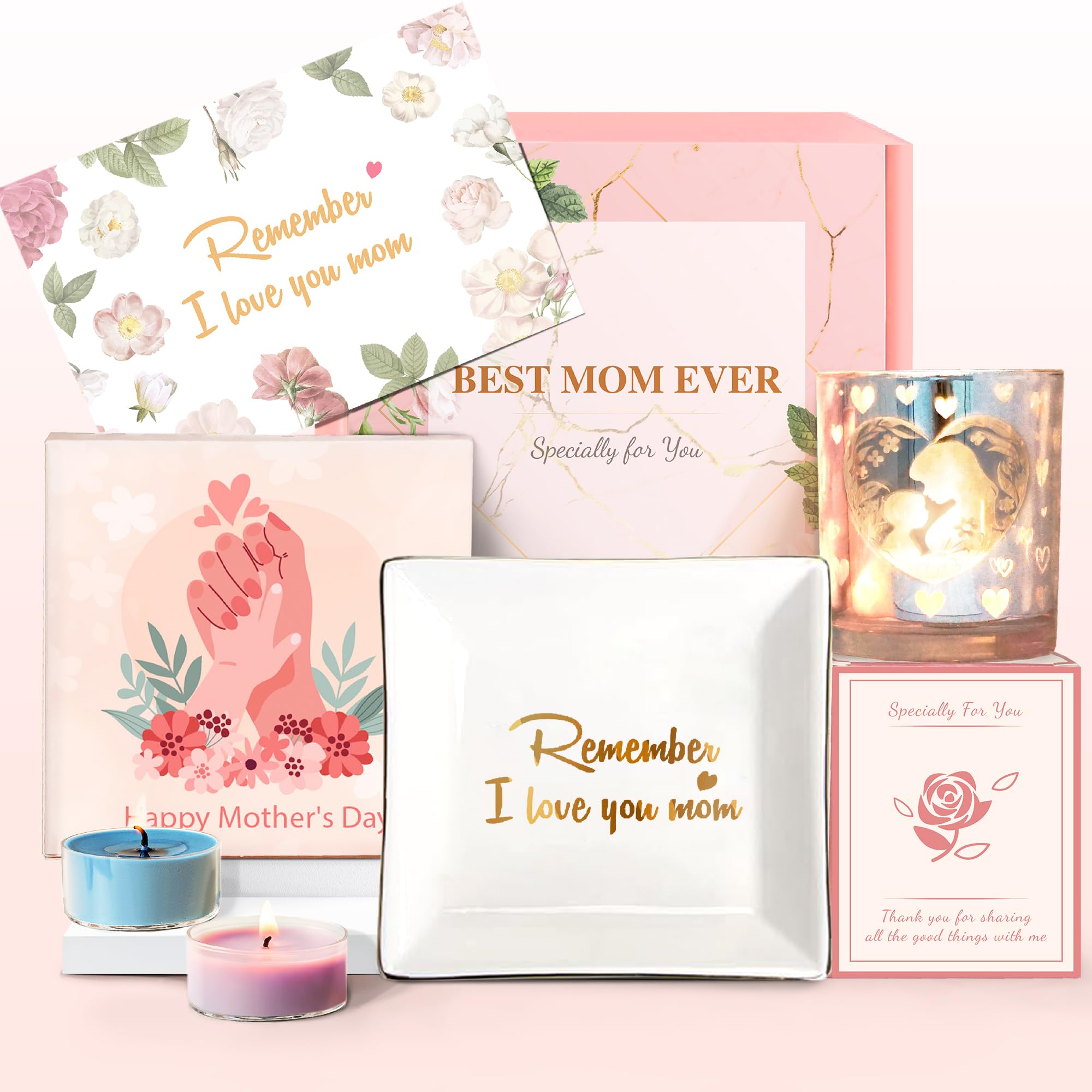 Mothers Day Gifts for Mom, Unique Gift Basket for Women Sister Grandma Wife,Birthday Gifts for Mom, Mothers Day Gifts from Daughter, Personalized Mother’s Day Gifts Set