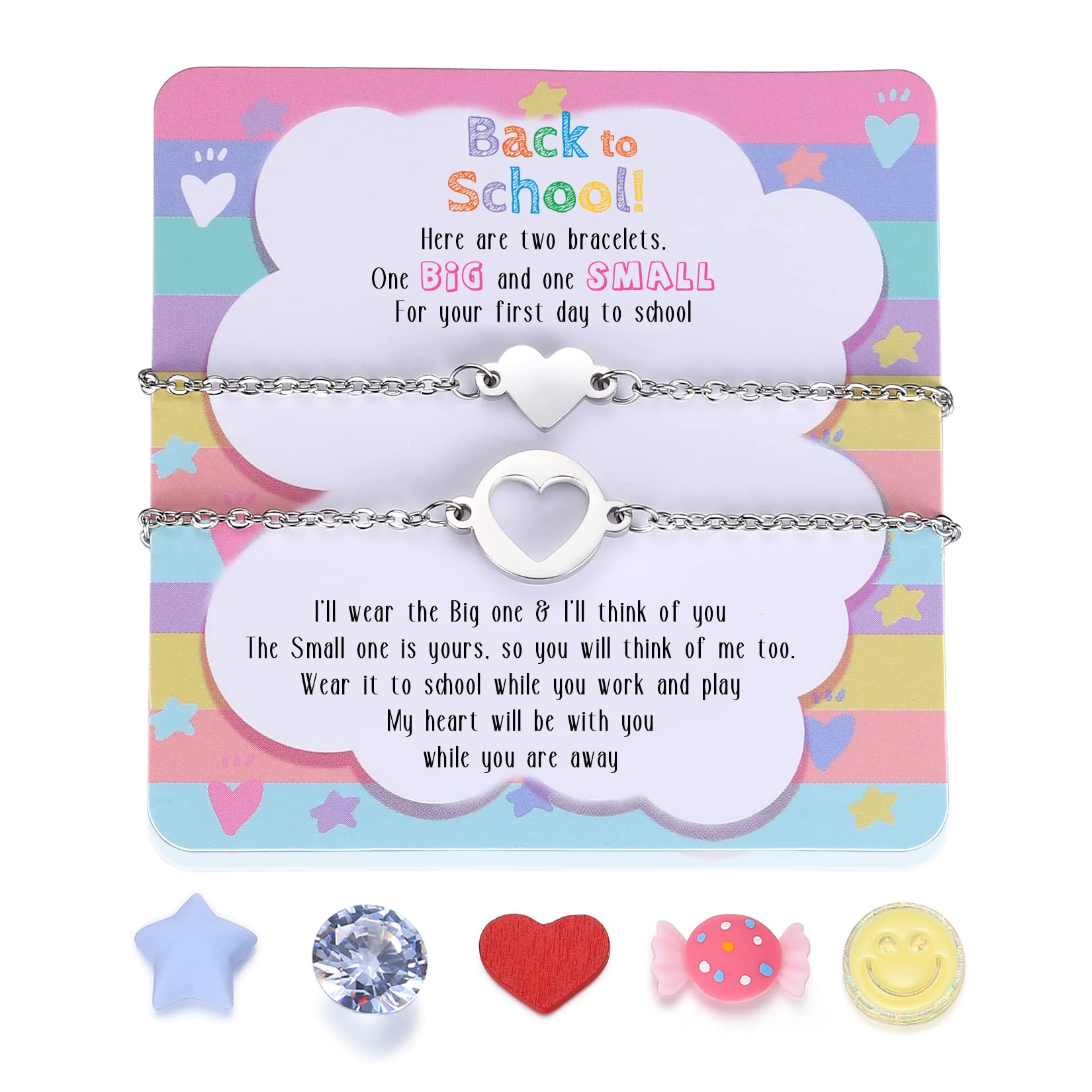 SAM & LORI 2025 Graduation Gifts for Her/Him - Adjustable Bracelet Comes in Cap Box with Quote Cards - for High School/College/Middle School Grads