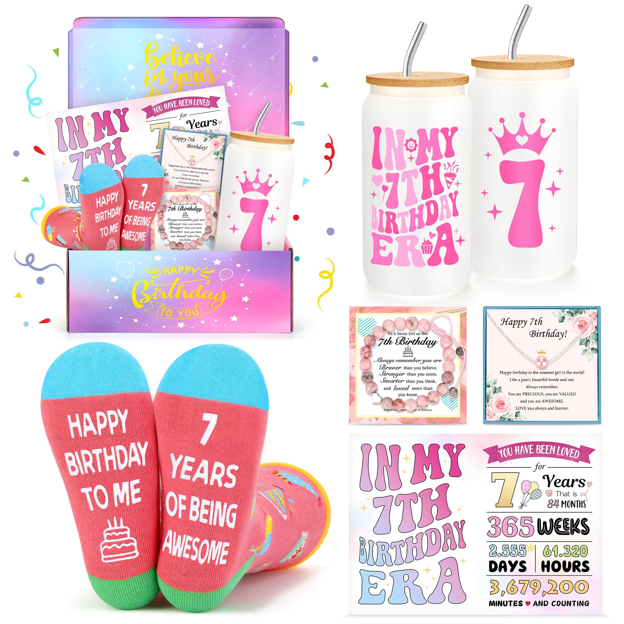 7 Year Old Girl Gifts Birthday Gifts for 7 Year Old Girl Birthday Girl Age 7 Gift Idea Cool 7 Year Old Gifts Trending Presents for 7 Year Old Girl Stuff for 7 Year Old Girl Things for 7 Year Old Girls