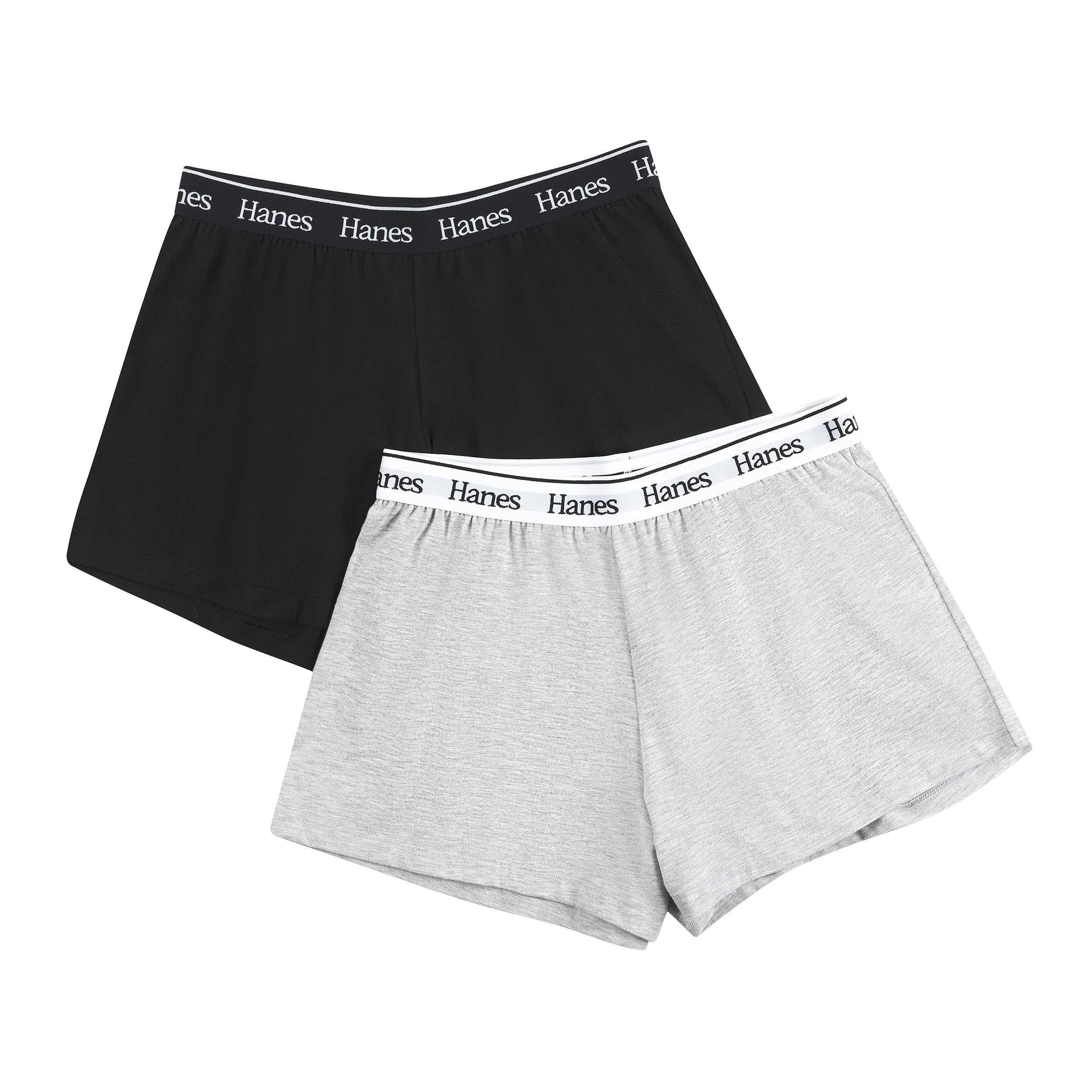 Hanes Women's Originals Comfywear Sleep Shorts (2 Pack)