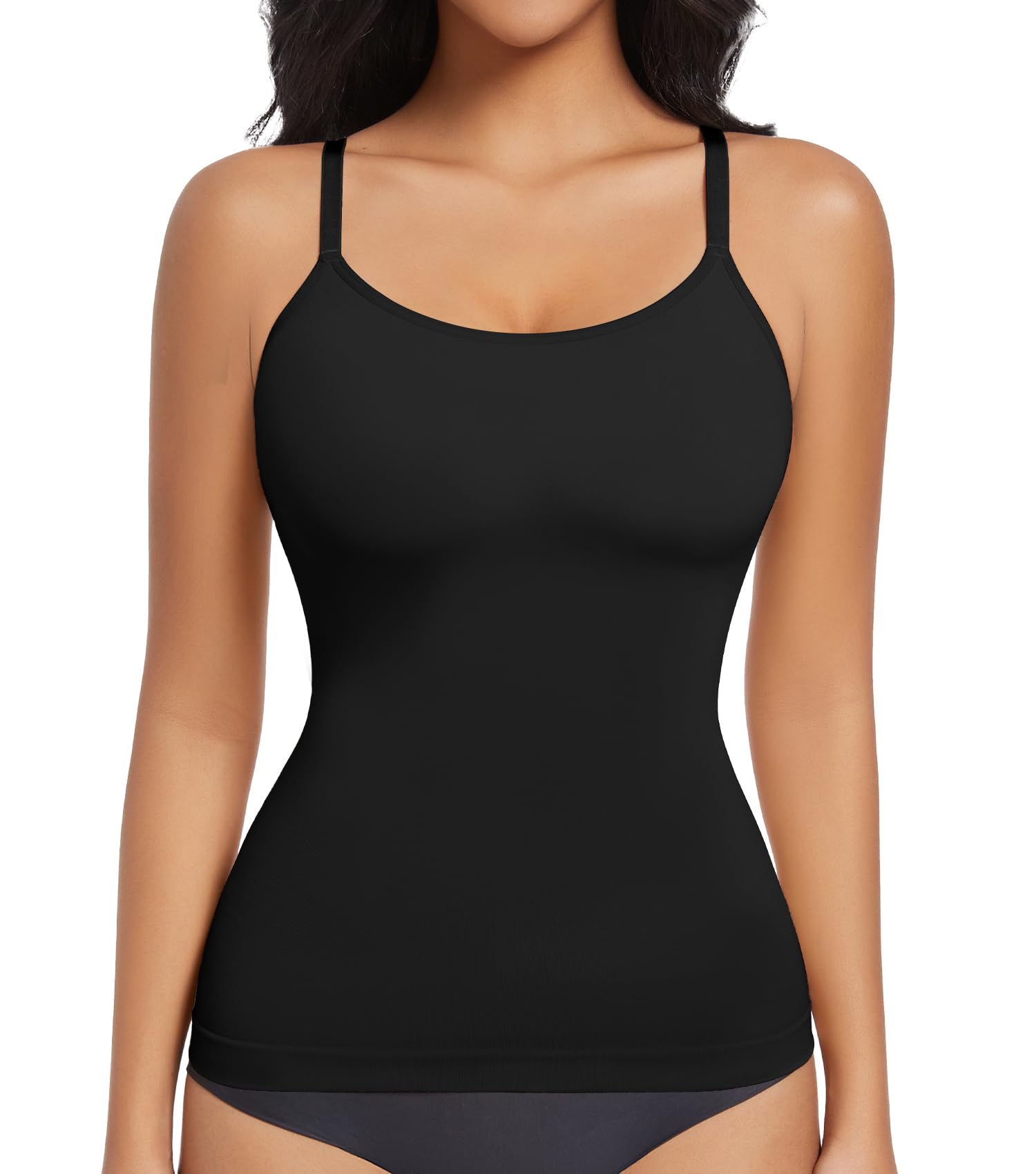 ONEW Compression Tanks For Women Seamless Tummy Control Shapewear Camisoles Slimming Body Shaper