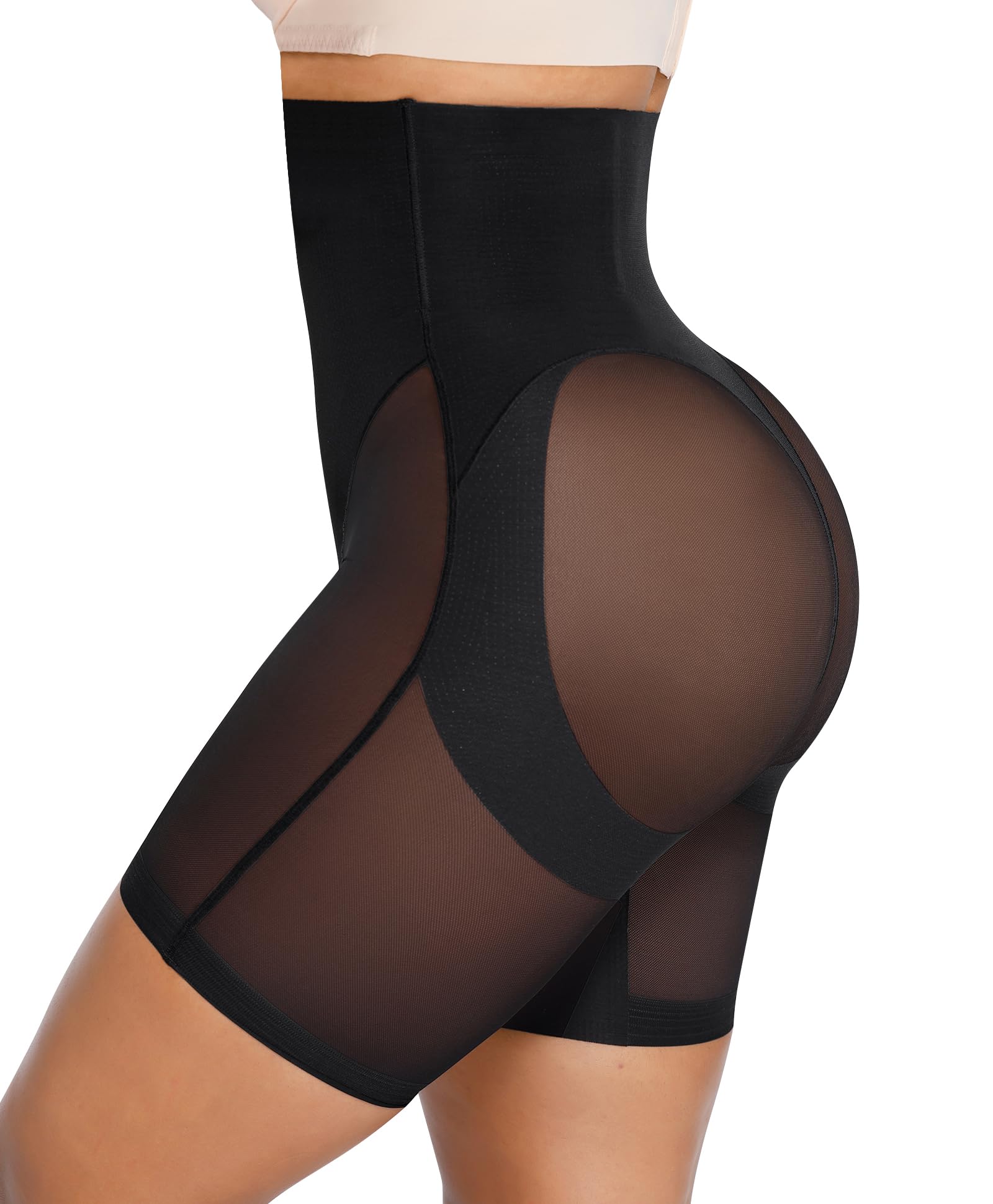 SHAPELLX Shapewear Tummy Control High Waist Shaping Butt Lifting Shorts Cincher Girdle Womens Body Shaper Panties