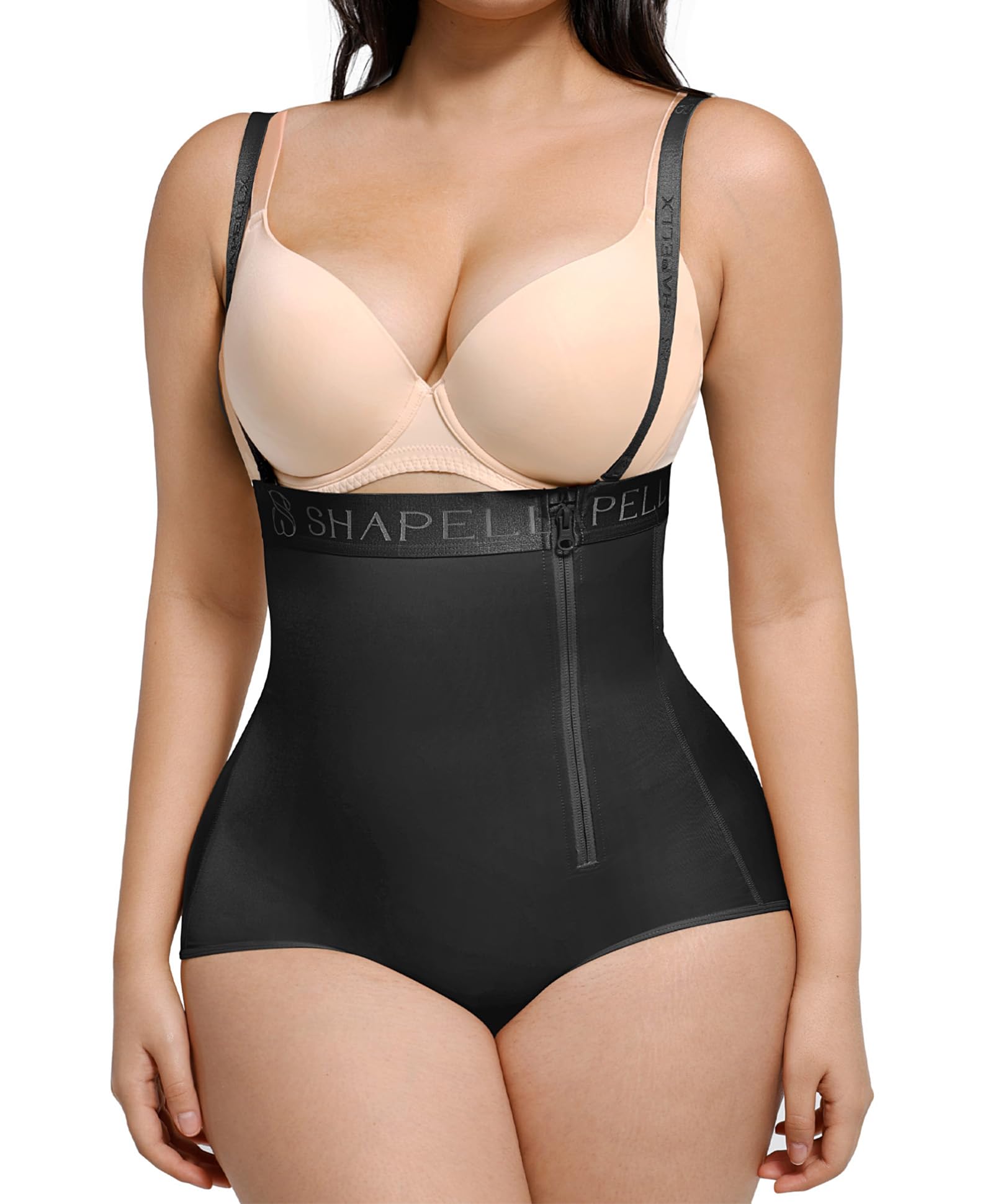 SHAPELLX Shapewear Tummy Control Panty for Women High Waist Body Shaper Waist Trainer Shaper Higher Power Panties