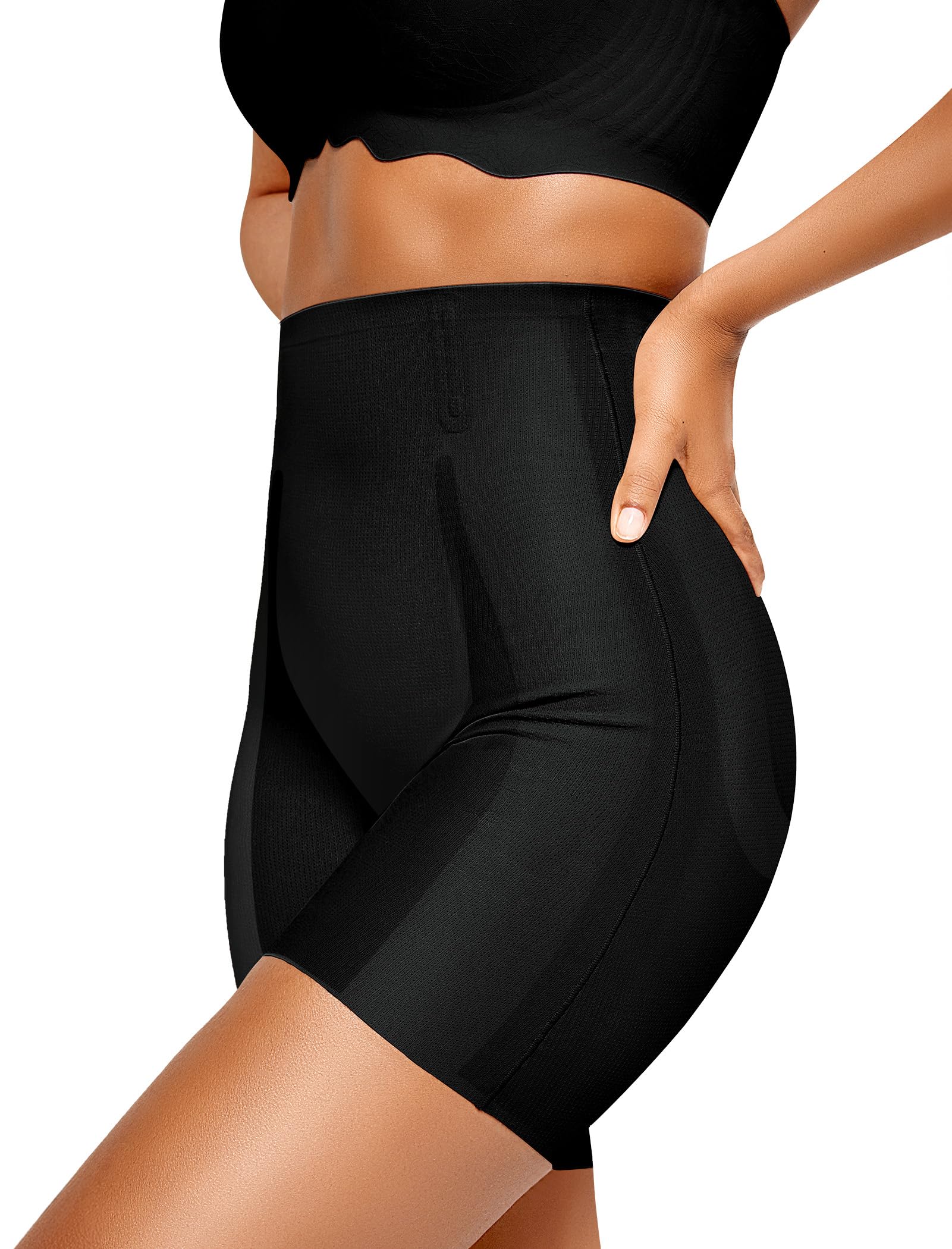 Vertvie Tummy Control Shapewear Shorts for Women Butt Lifting Body Shaper Shorts High Waisted Seamless Girdles Under Dress