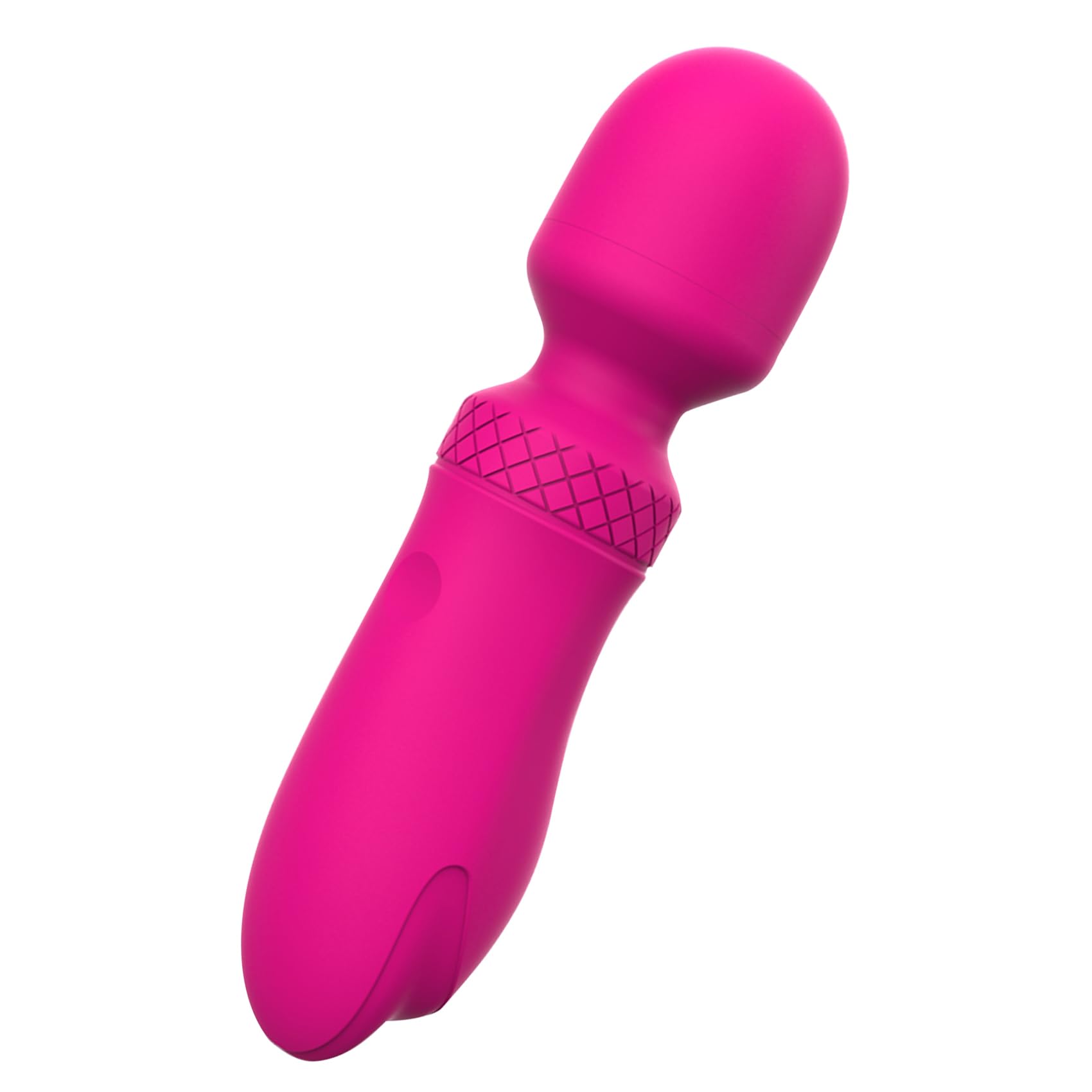 Manual Back Massagers Small Handheld Massager with 10 Modes, Personal Handheld Massager for Neck Back Body （Red）