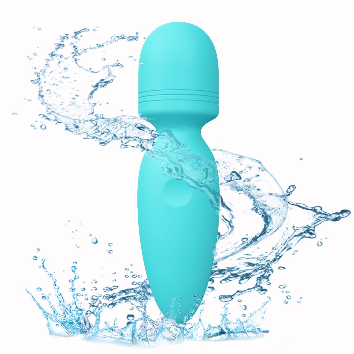 Mini Personal Massager,Electric Back Massager for Women Hand-held Cordless Massager-Powerful - Waterproof-Best for Travel with 10 Vibrator Modes