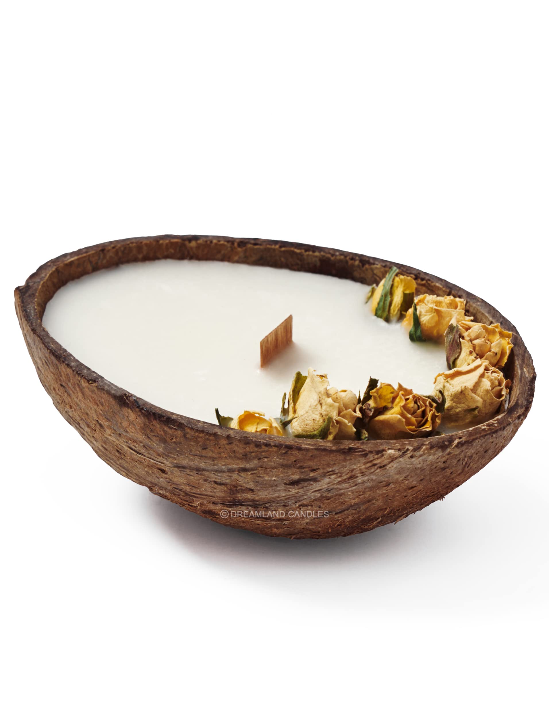 Coconut Shell Soy Wax Aroma Candle Gift (Village Bakery)