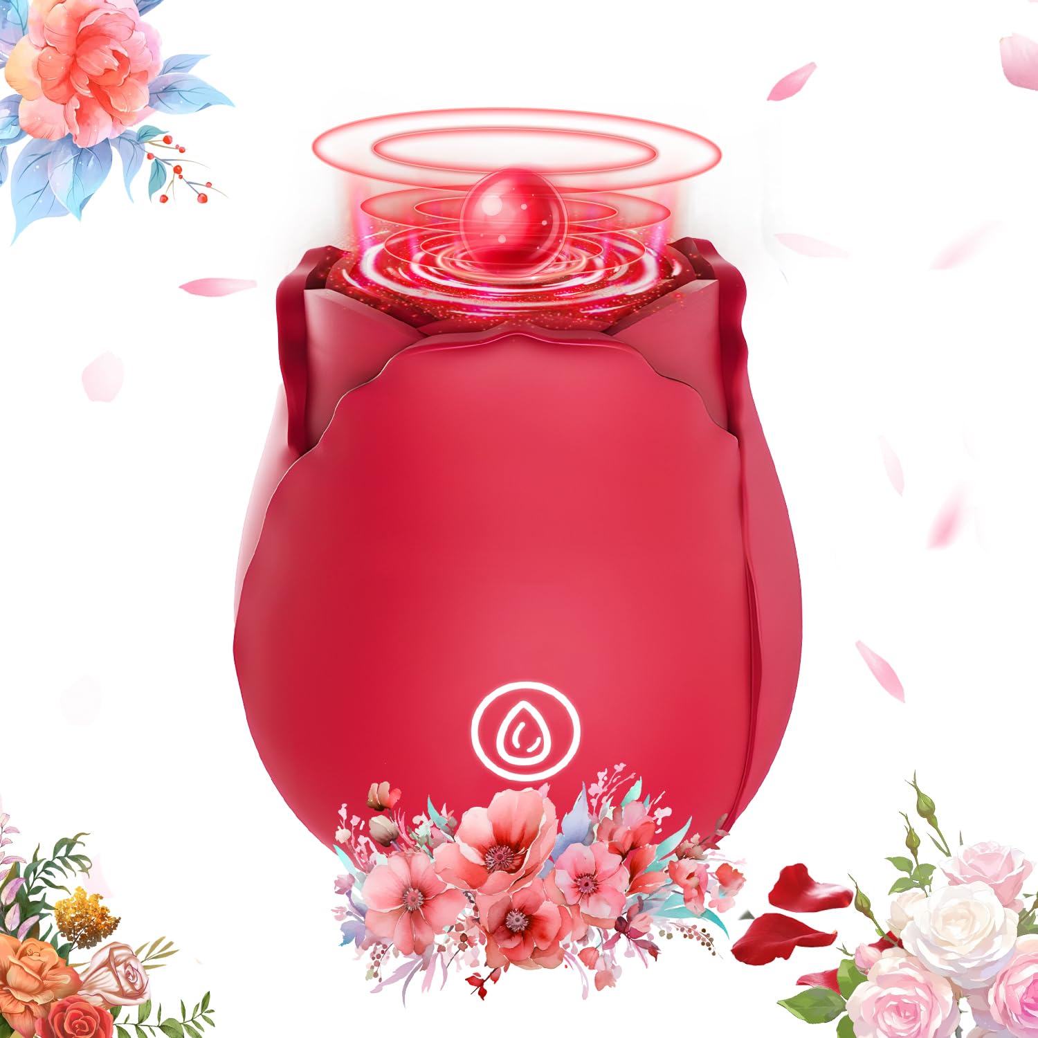 Rose Adult Tool for Women, Rose Viboators Toys Clitioral Sucker Powerful Vibrateirs for Women Today Adult Viboators 10 Speed Adult Toys Waterproo Automatic Electric Adult Toys Machine 13ZC01310