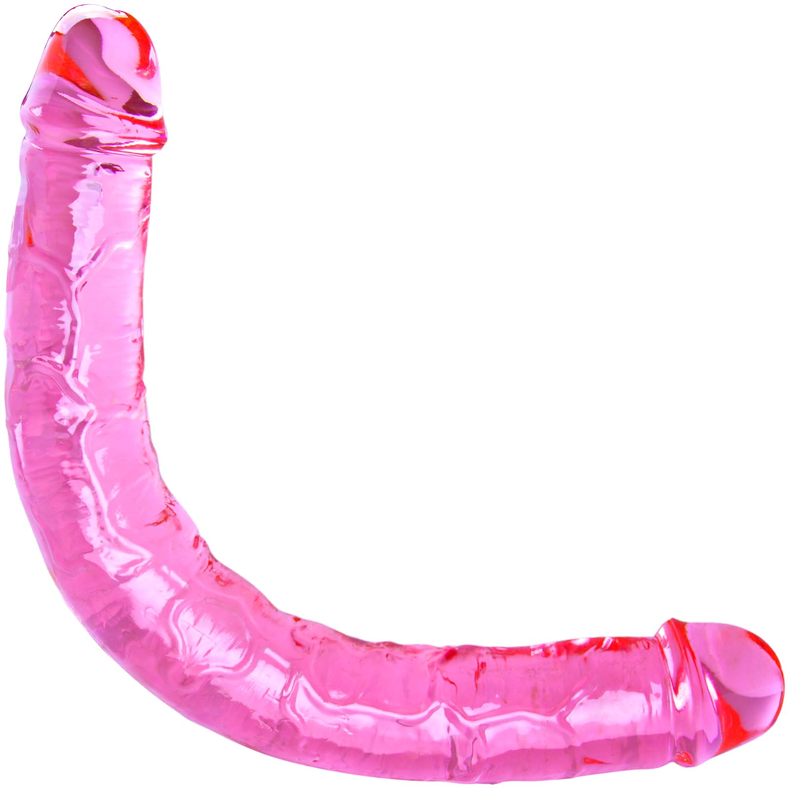 18 * 1.7" Double-Headed Giant Dildo,Extra Long Realistic Dildo,Super Huge Flexible Thick Penis G-spot Anal,Double-Sided XXL Fat Adult Sex Toy with Wide Glans,Suitable for Women/Men/Lesbians