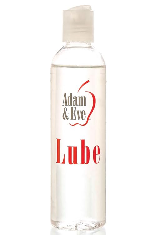 Adam & Eve Premium Water Based Lube - Personal Lubricant for Women, Men, Couples & Toys - Thick, Long Lasting, Non-Sticky, Non-Staining Gel for Sex, Anal & Masturbation - 4 oz (2 Pack)