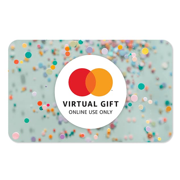 Mastercard Virtual $50 eGift Card (plus $4.95 purchase fee) – For Online Use Only