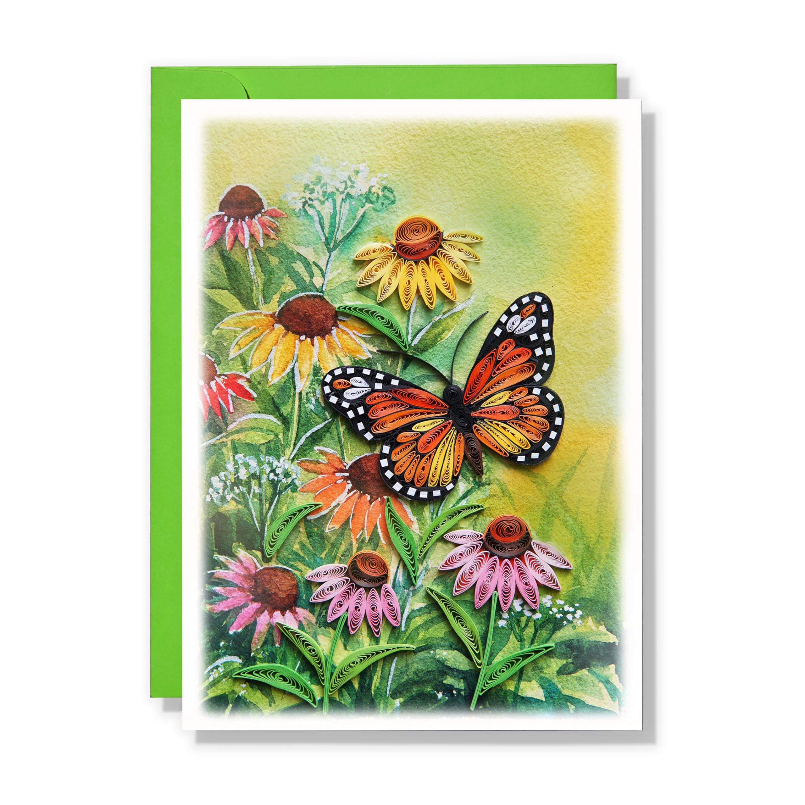 Seasonal Greeting Card, Summer Winter, Spring, Autumn Birthday Card for Mom, Mother, Cute Quilling Quilled Card for Her, Wife, Grandma, Artful Card, 3D Greeting Card, Quilled Card All