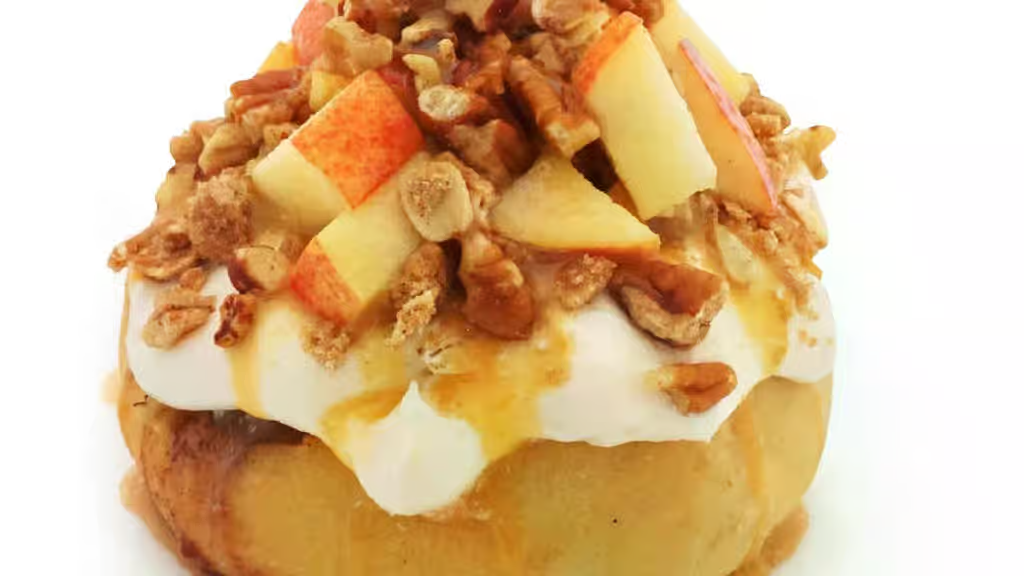 Caramel Apple Pie Roll