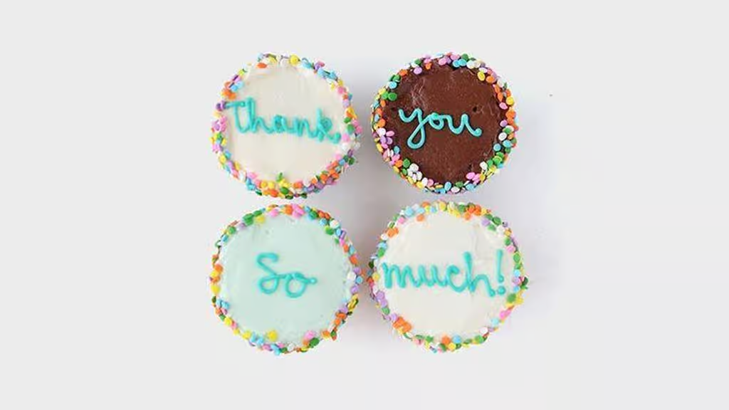 Thank You Cupcake 4 Box