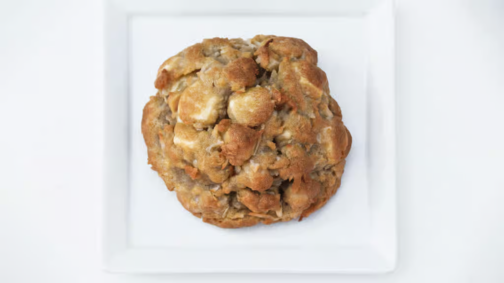 Macadamia Coconut White Chocolate Chip Cookie
