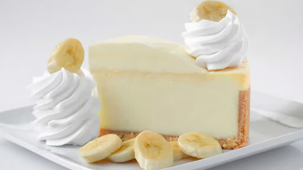 Fresh Banana Cream Cheesecake