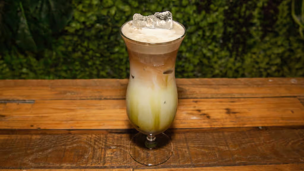 Dirty Matcha Latte