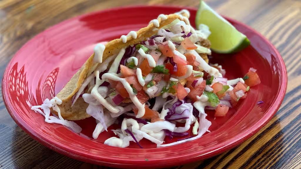 Potatoes with Cheese taco