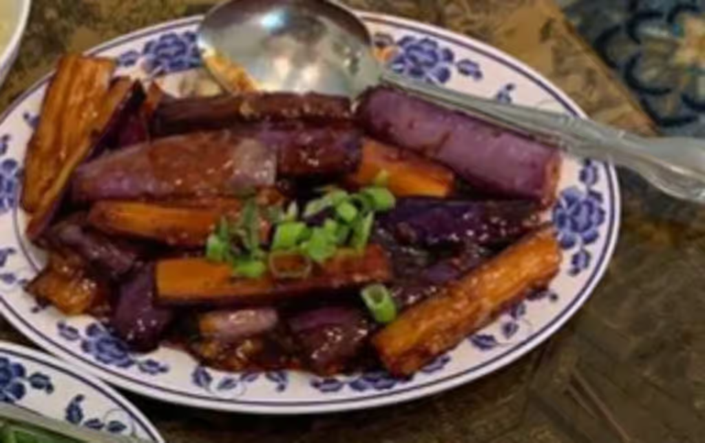 Eggplant with Garlic Sauce