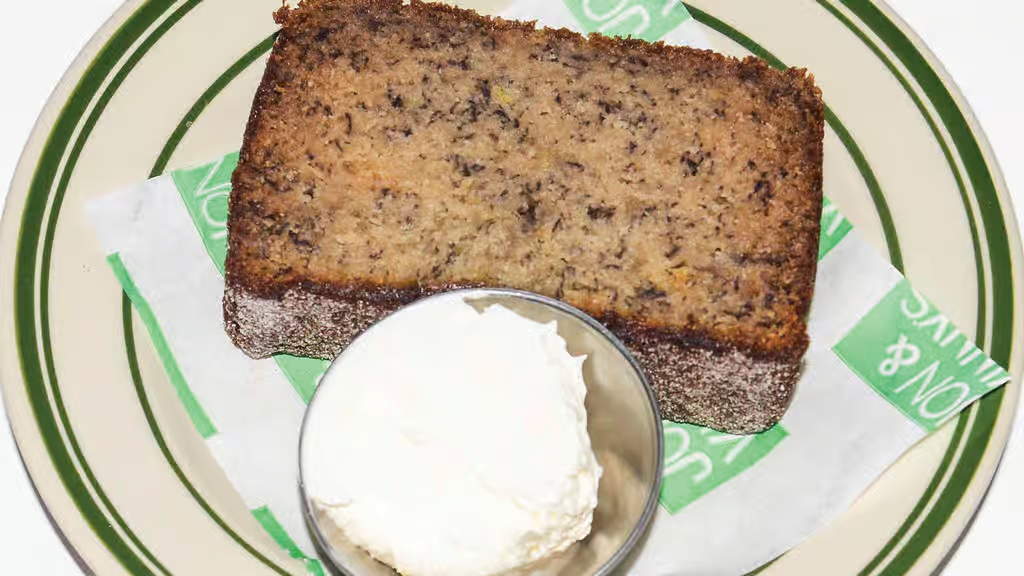 dave’s banana bread, salted butter