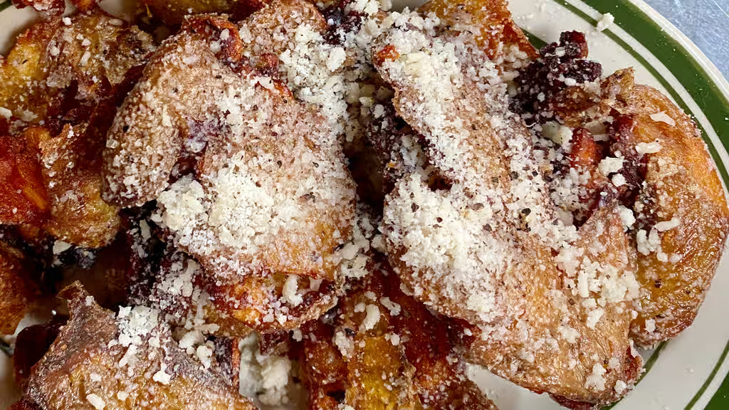 crispy potatoes