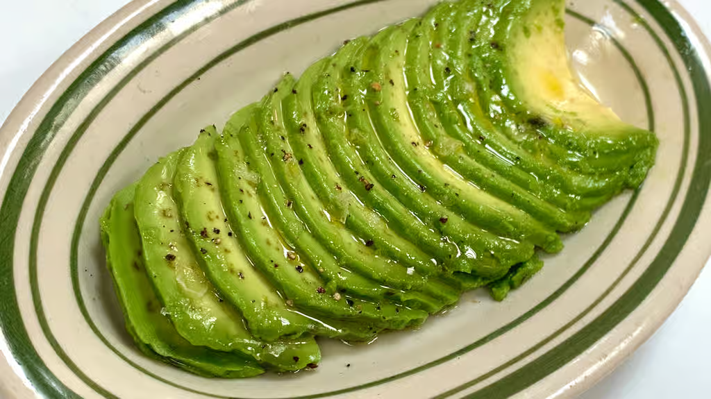 sliced avocado