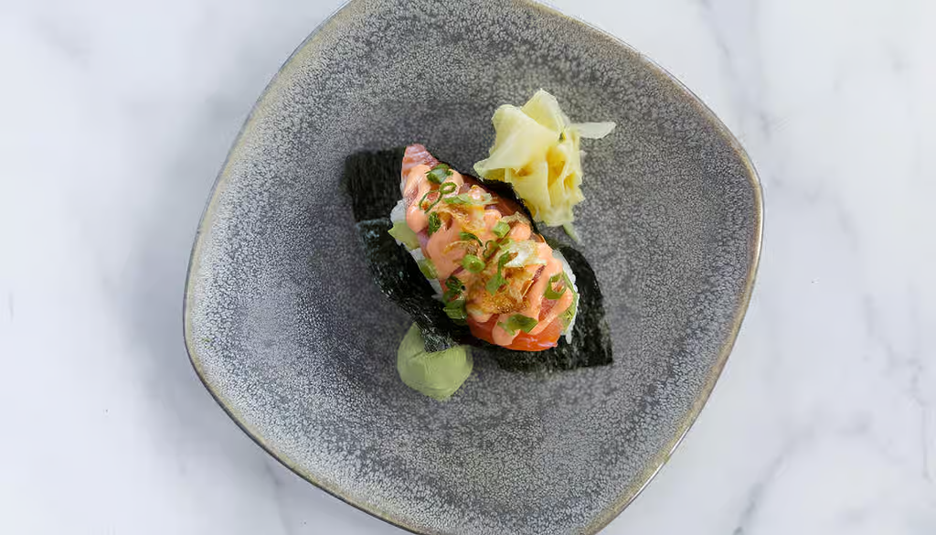 Sashimi Hand Roll Salmon