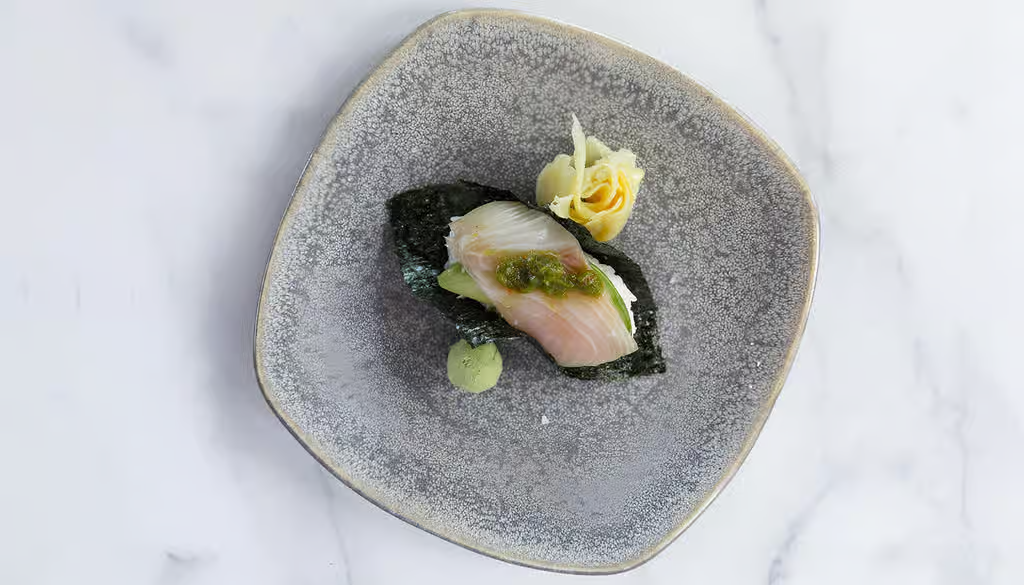 Sashimi Hand Roll Yellowtail