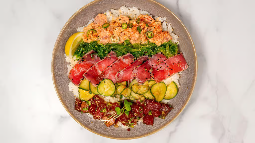 Chirashi Bowl | Ahi Three Ways